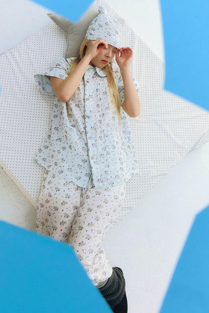 Custom Pony Printed Pajama Top + Pants