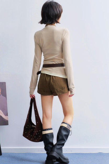 Soft long sleeve tops