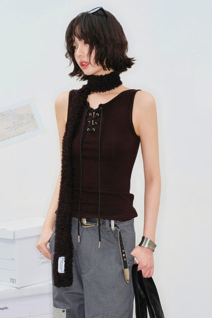 Reverse Slim Fit Tank Top