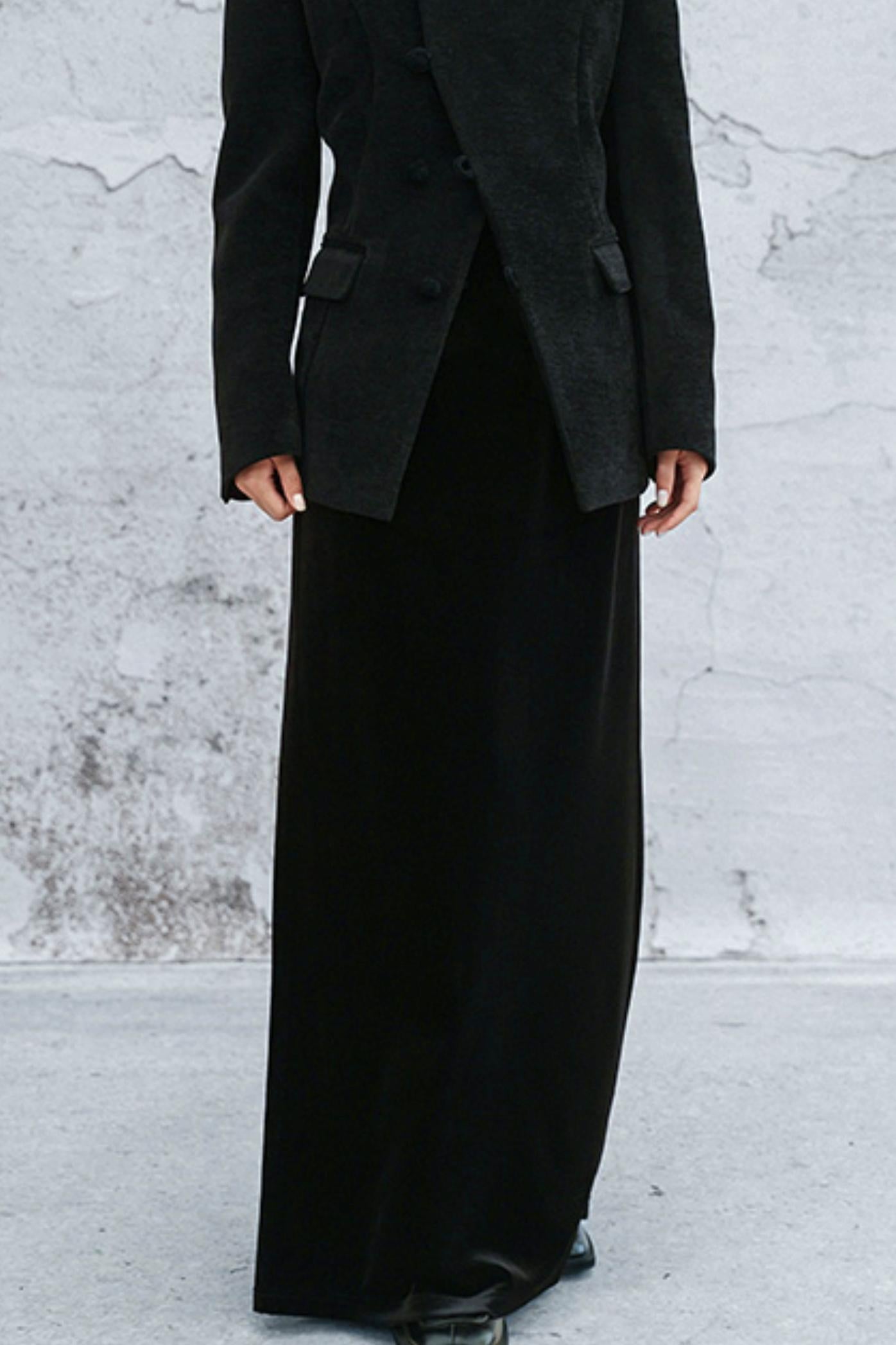 ベルベットフィッシュテイルスカート