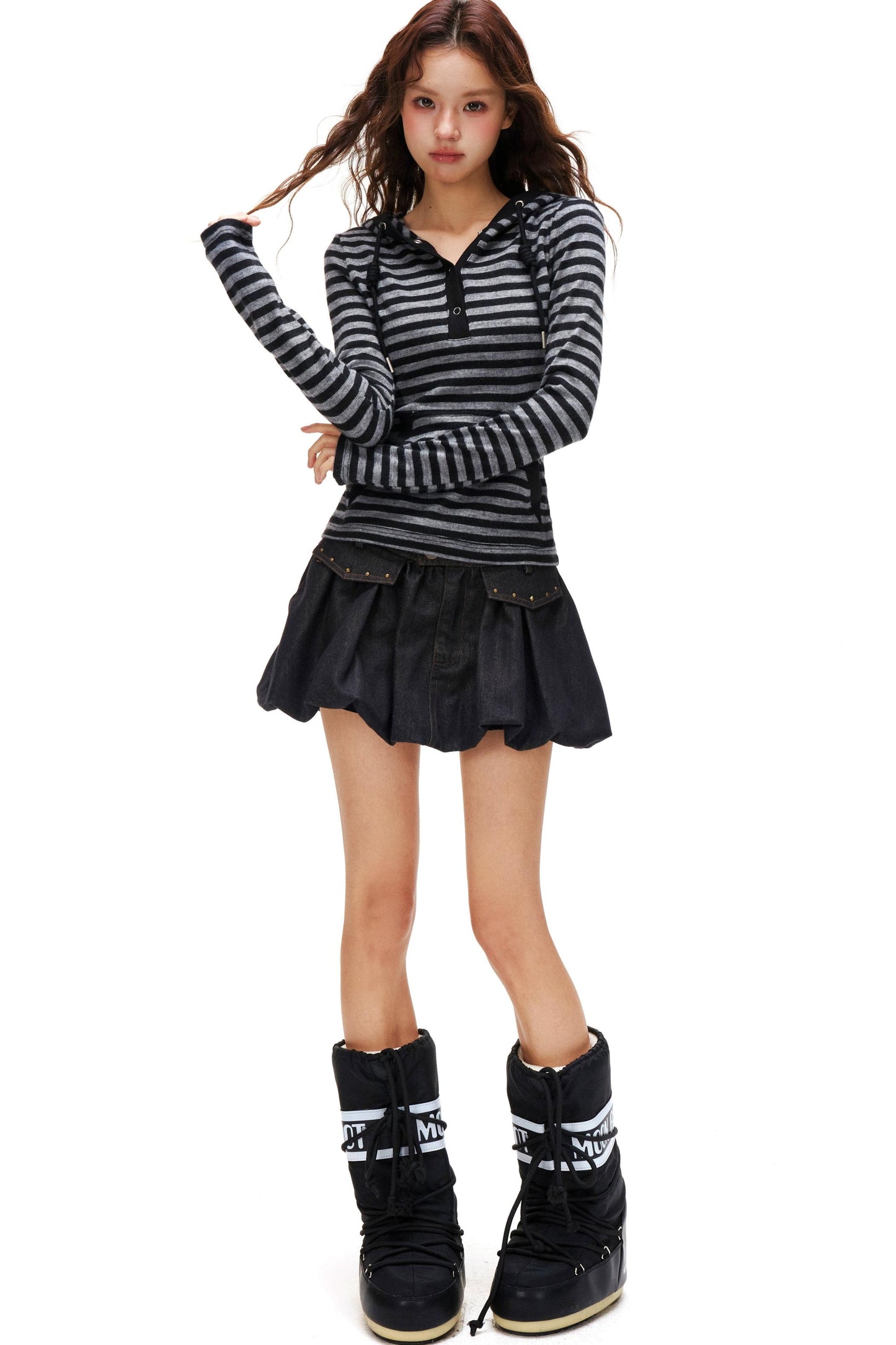 Floral Bad Balloon Skirt