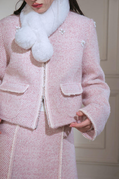 Sweet Tweed Coat + Skirt + Scarf