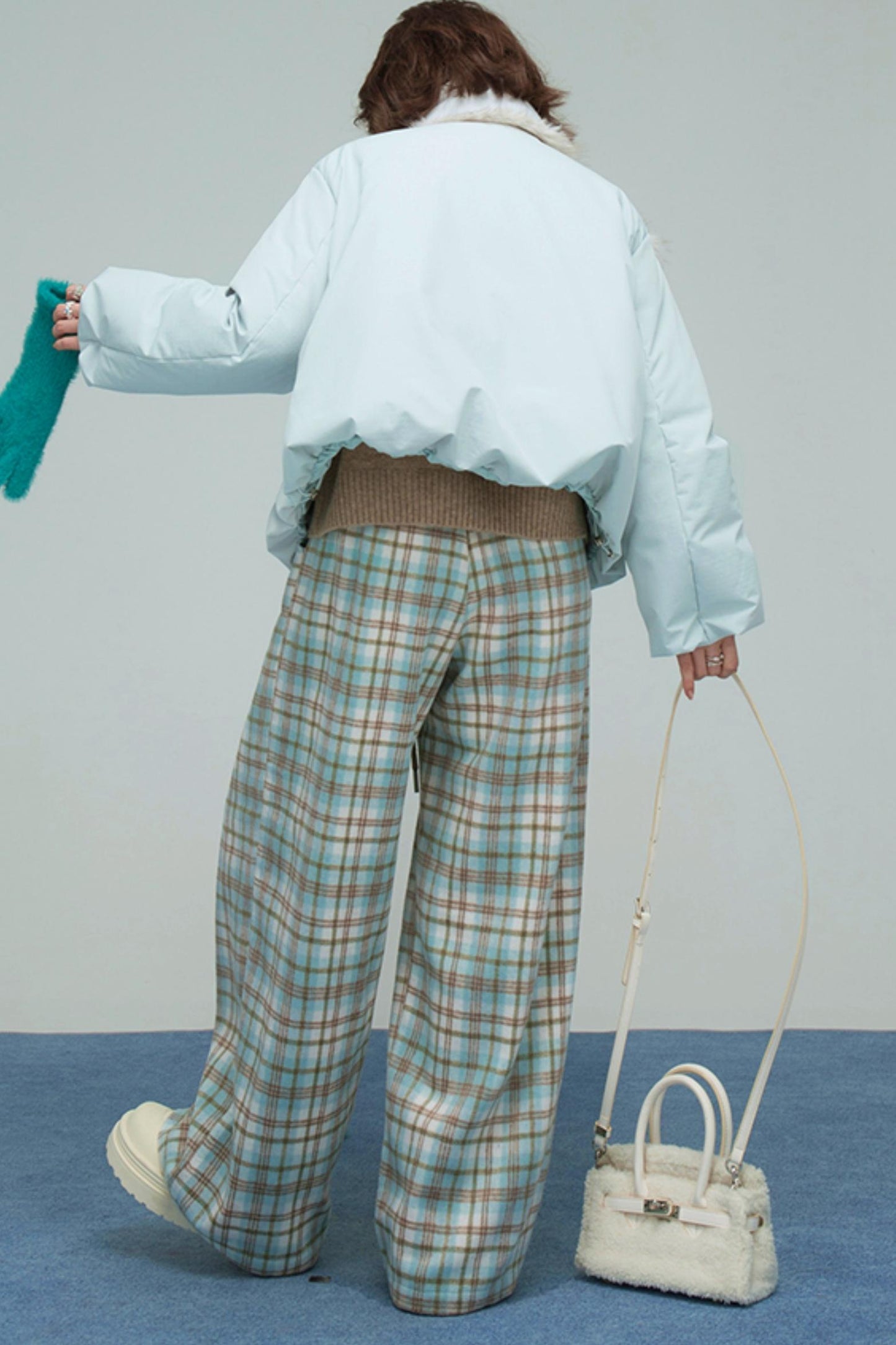 アトモスフェリックスノープレイドパンツ