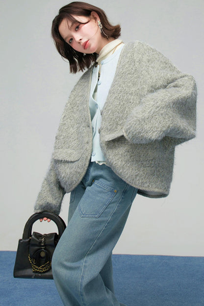 ライトトーンファーショートジャケット