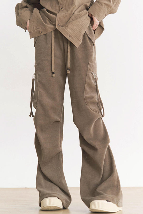 Gravity Museum Women's Wide Leg Casual Pants