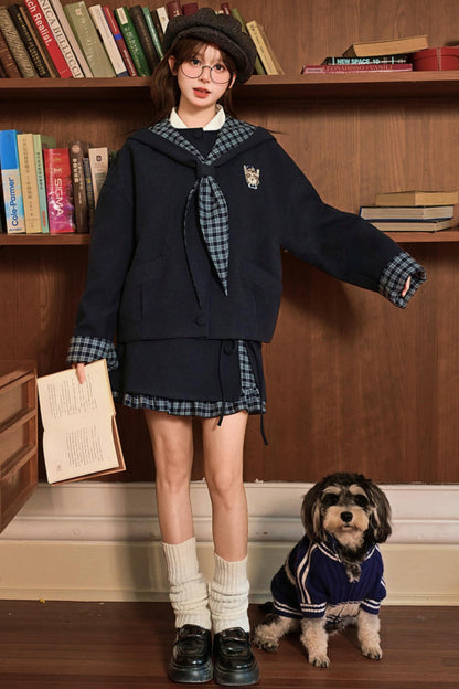 Tribal Patchwork Hooded Jacket