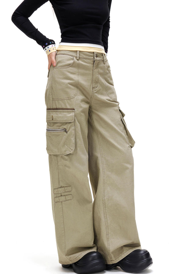 レトロアーミーカーゴパンツ