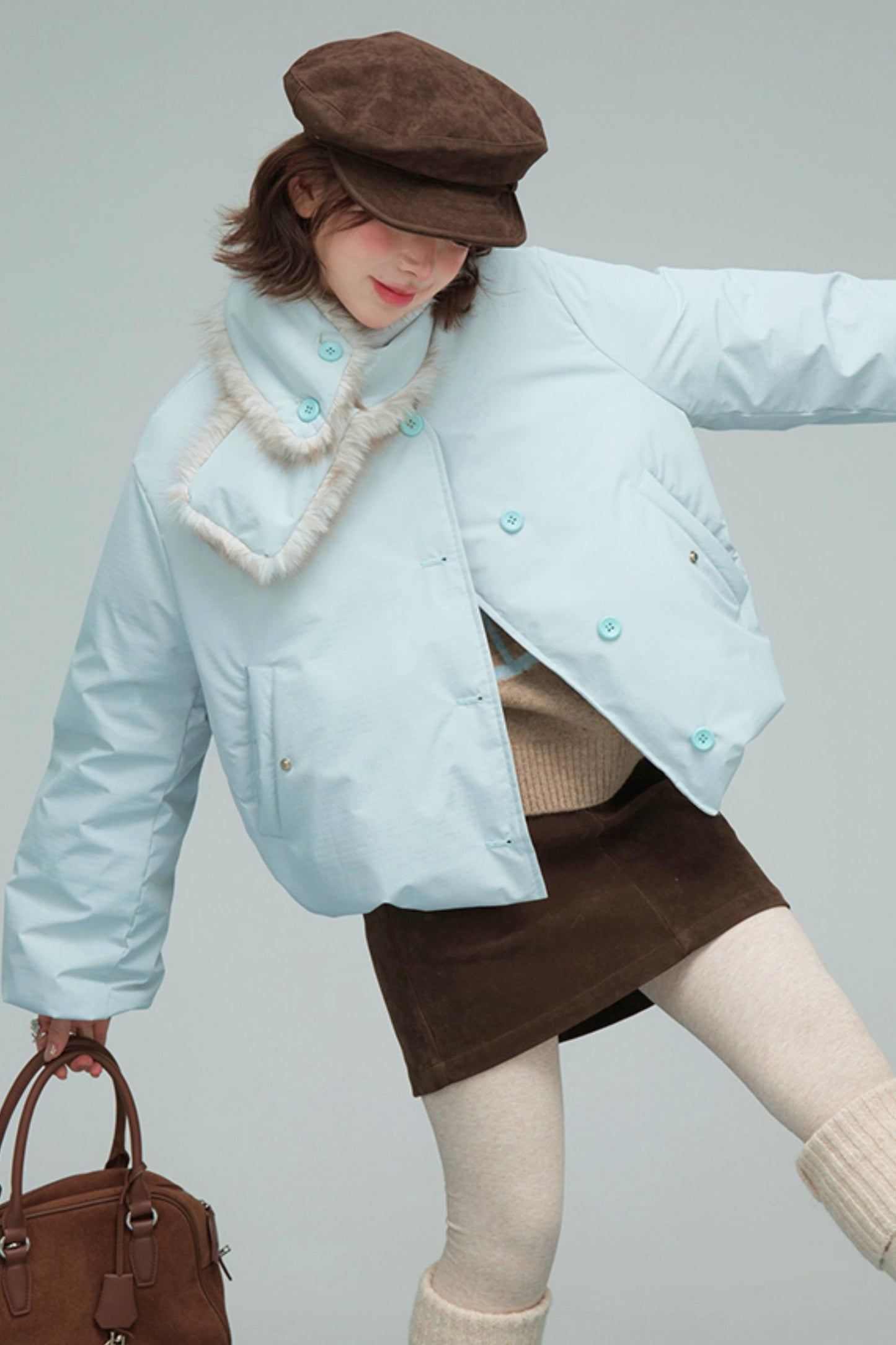 プチミルクバンダウンジャケット