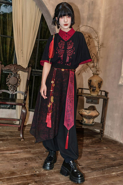 Woven Life Patchwork Pants