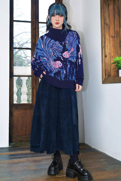 Floating Fin Dream Jacquard Top