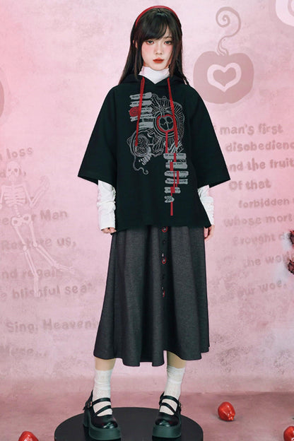 Eden Garden Embroidered Skirt