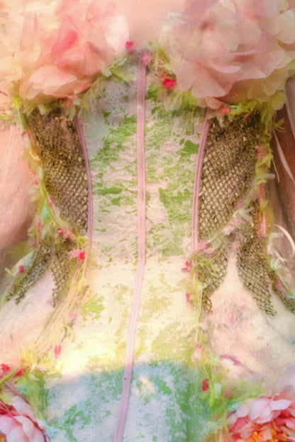 Forest Elf Corset Dress Setup