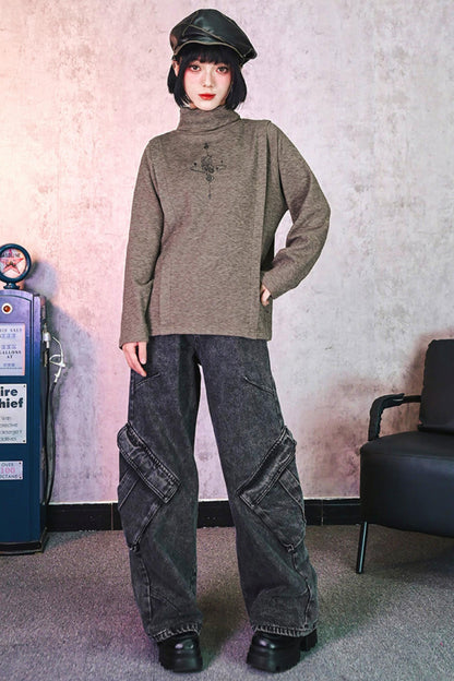 アンブライドチェスハイネックトップス