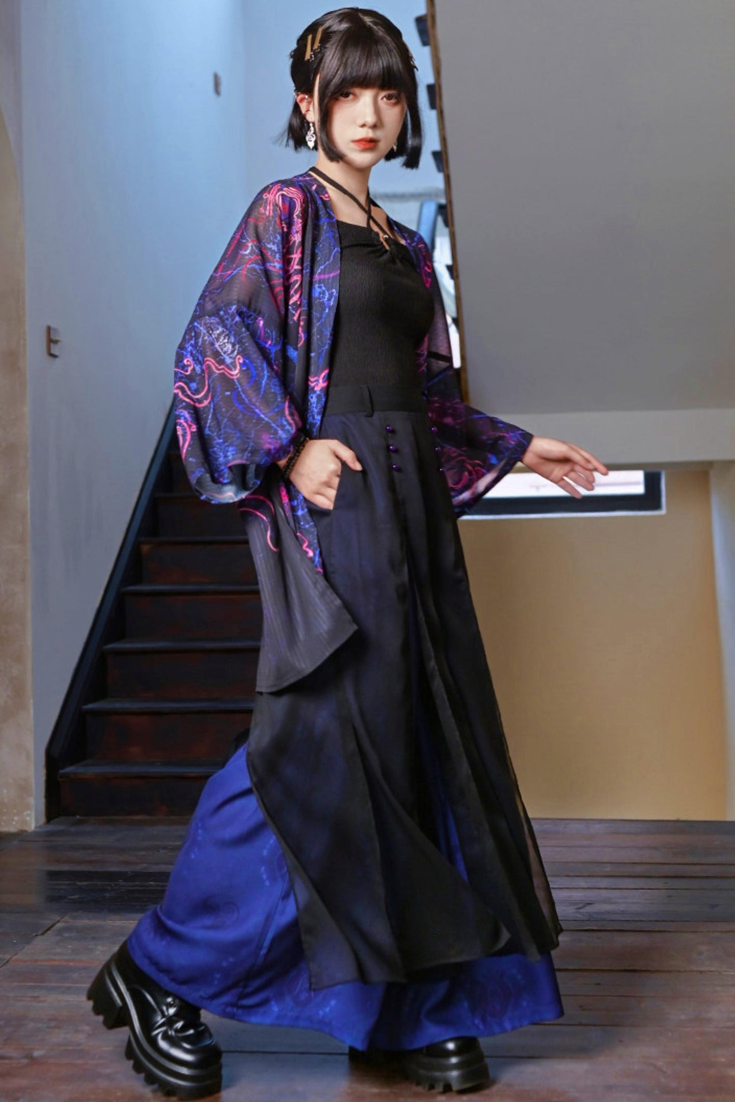 Weaving Life Chiffon Cardigan