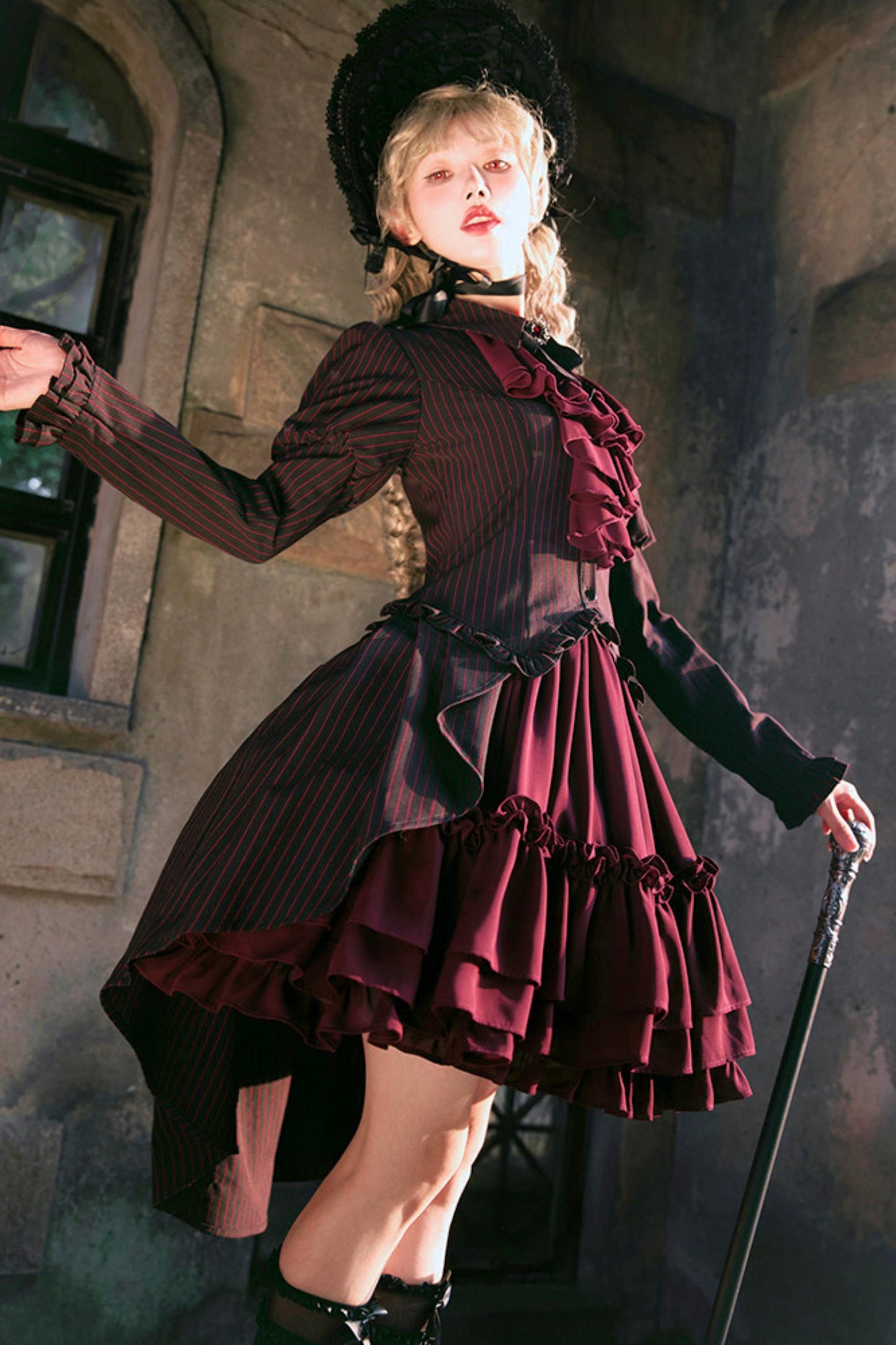 古典哥特洛丽塔上衣+裙子