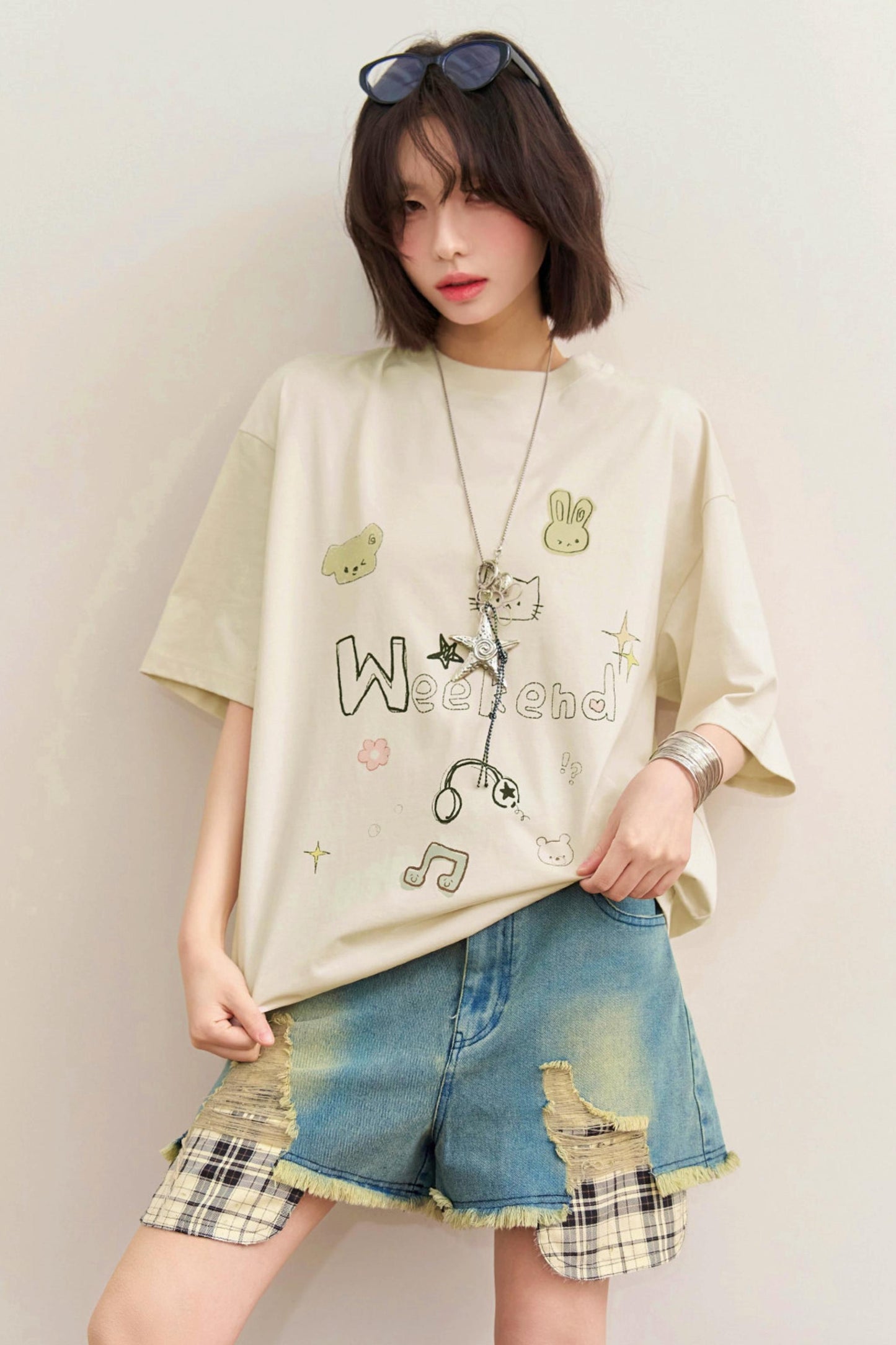 Cute Pet Paradise Loose Top