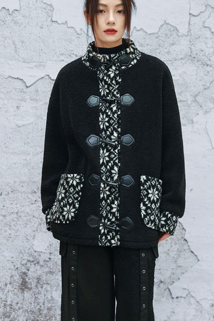 レトロブラックモードチャイナコート