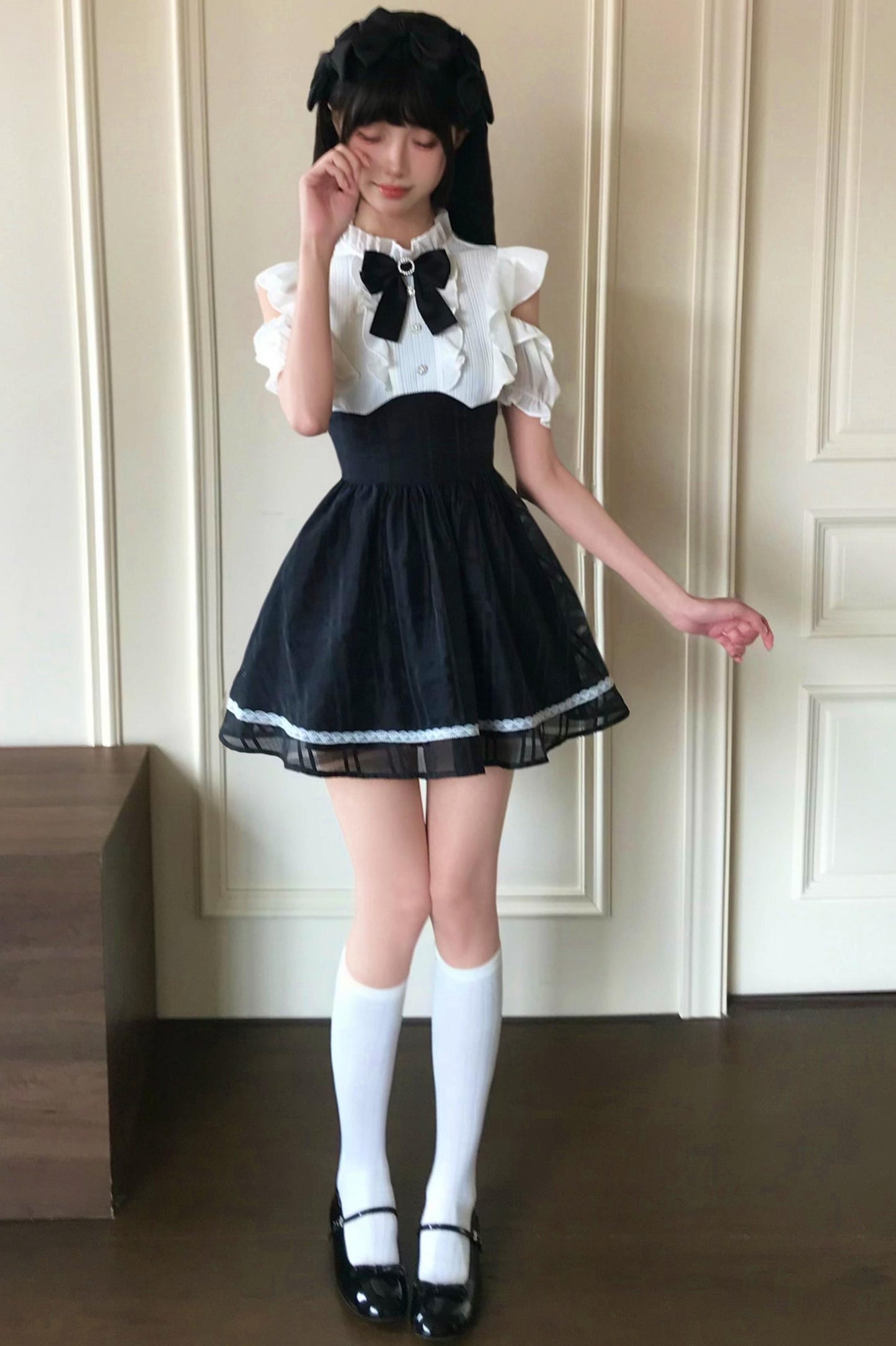 地雷お嬢様ドールワンピース