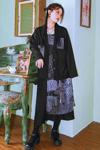 Dekadentes chinesisches transparentes Kleid