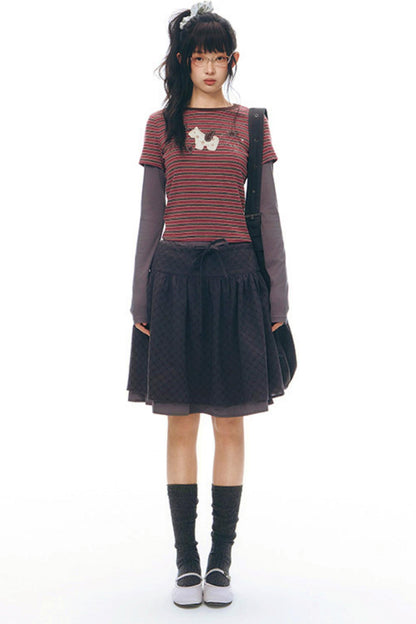 ポニーパッチデザイントップス