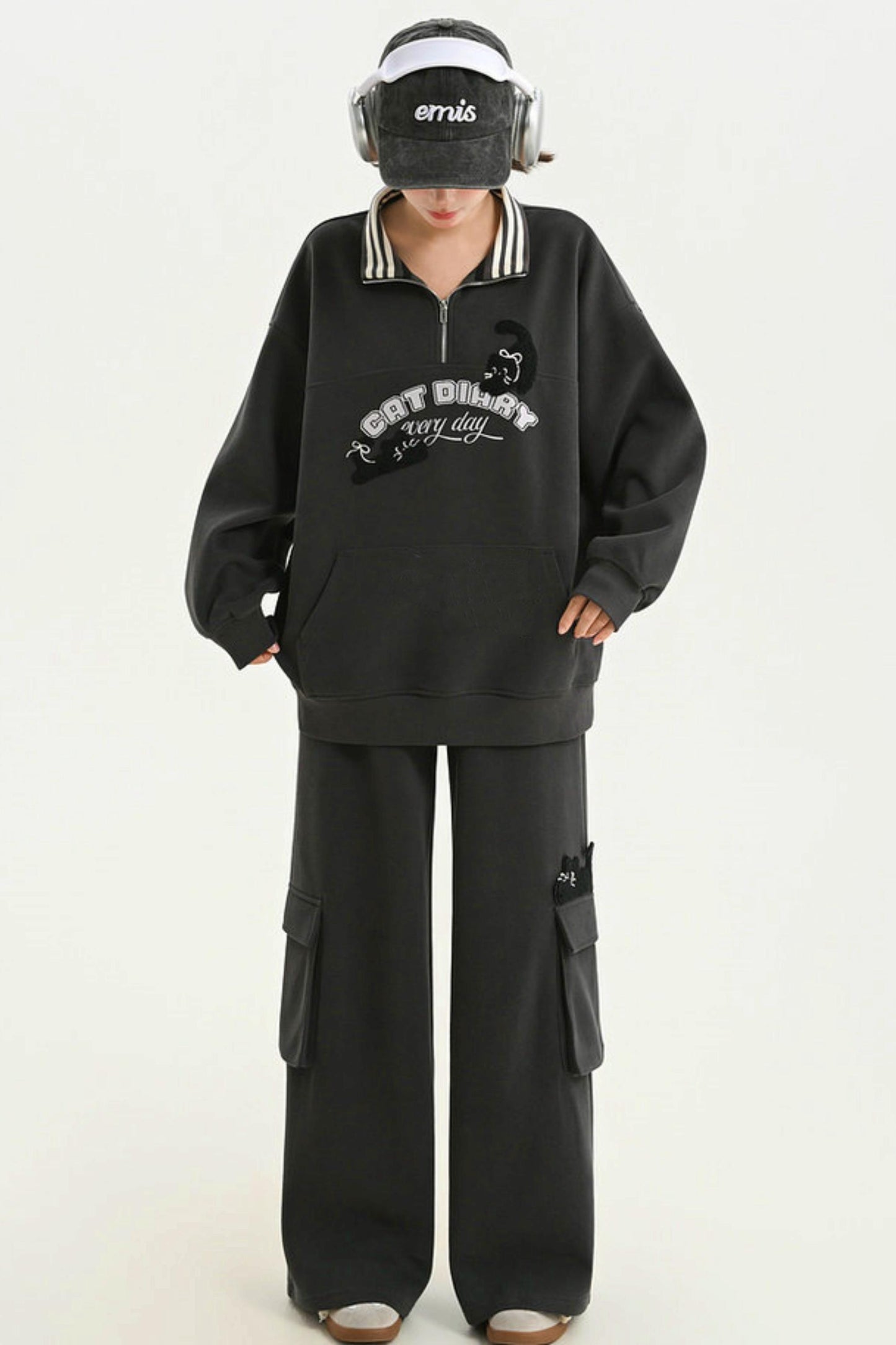 アメリカンキャットレタートップス+パンツ