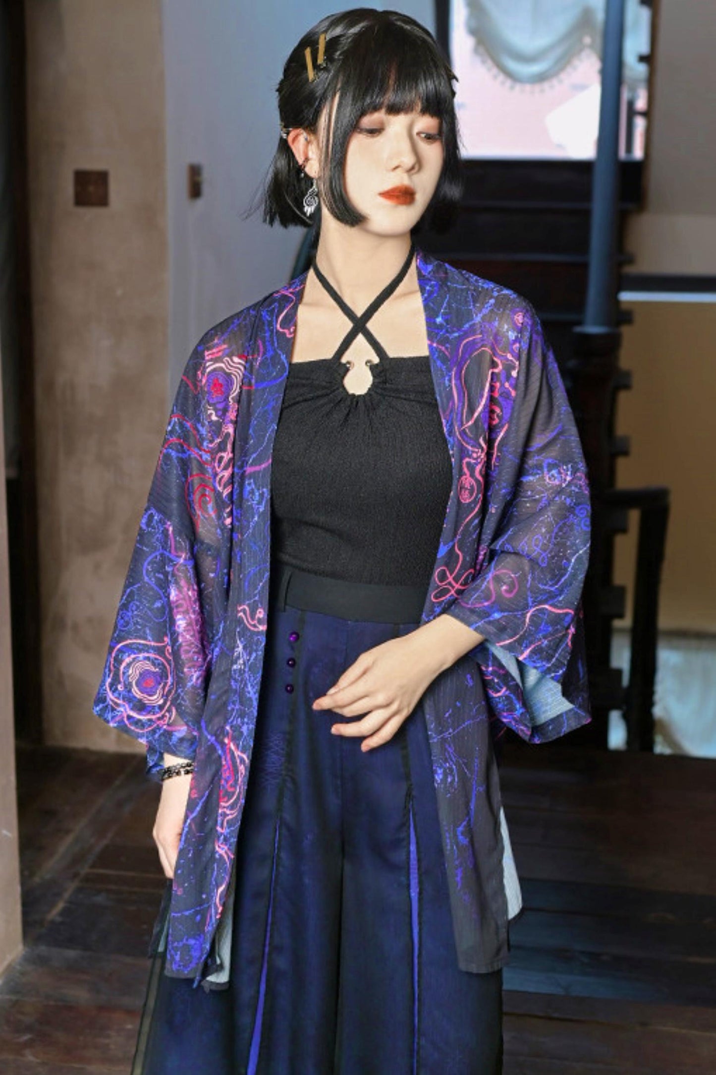 Weaving Life Chiffon Cardigan