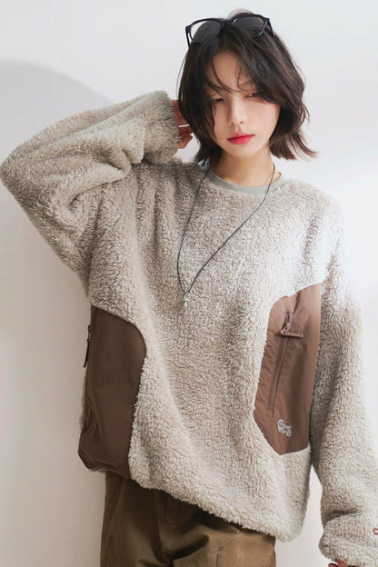 ルーズポーラーフリーススウェット