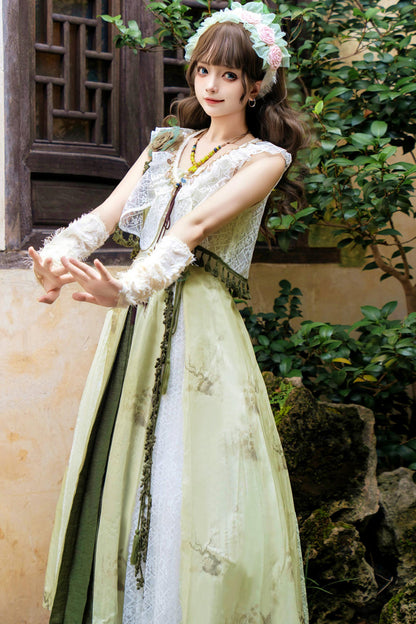 スウィートリゾートスタイルロリータサンドレスセット