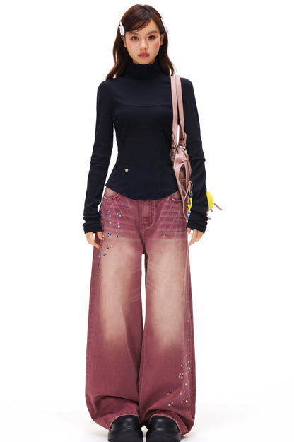 Slim Basic Turtleneck Top