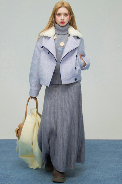 クラウドブルーファーリージャケット