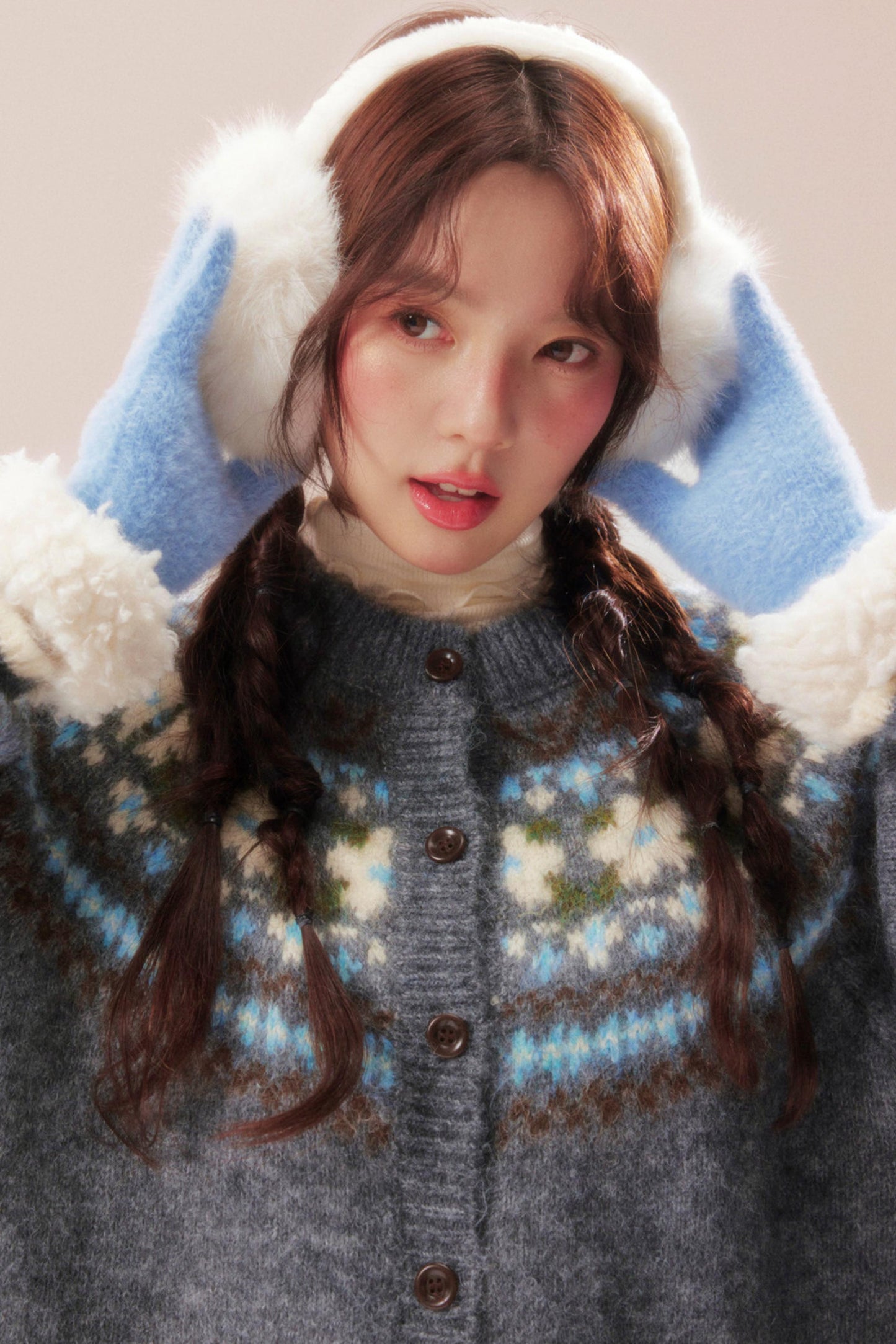 Island Bubble Fair Isle Cardigan