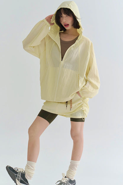 Shaka Hood Mode Hoodie + Short Skirt