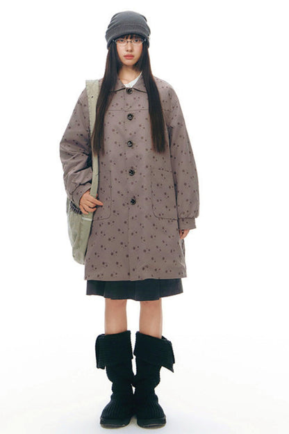 ダブルサイドドールカラーコート