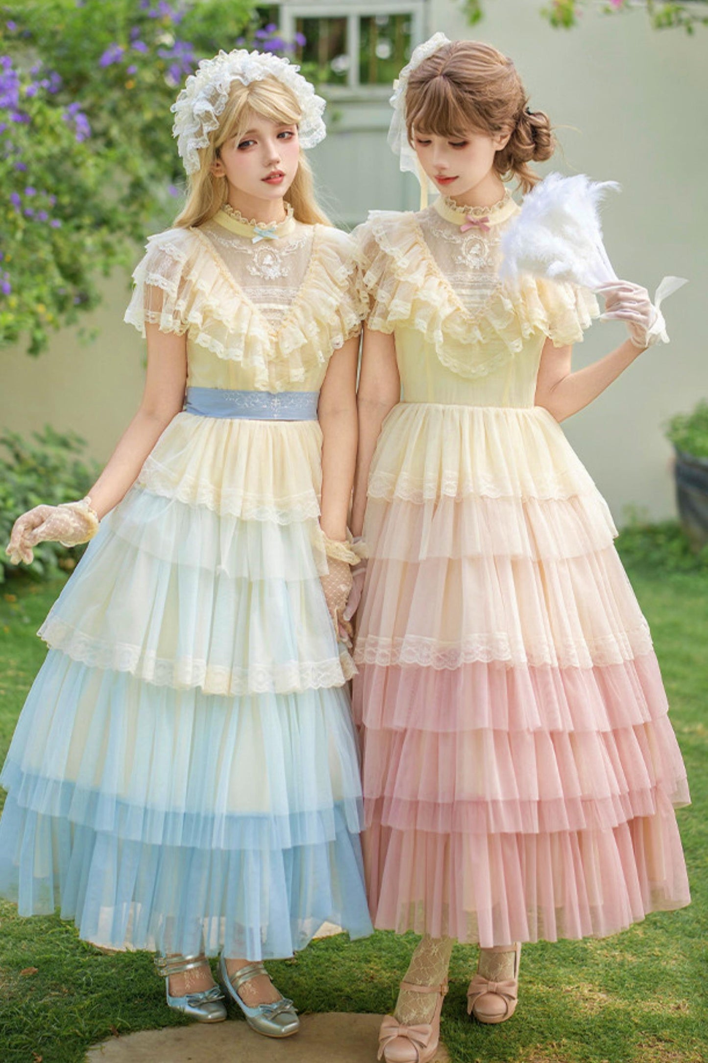 Sweet Gradient Princess Dress + Accessories