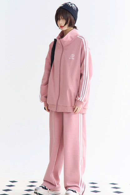 ミュージアムスタイルジップジャケット＋パンツ