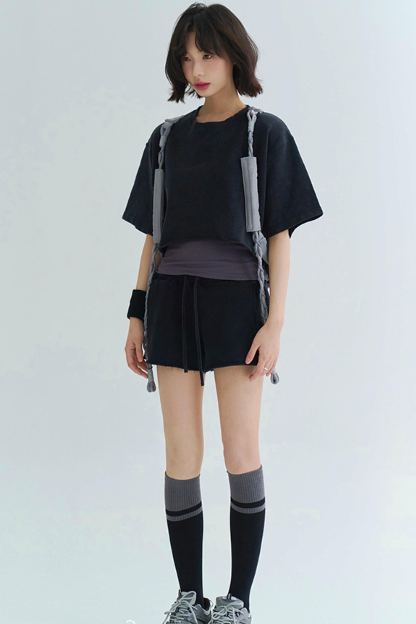 Top de Ocio Lavado + Pantalones Cortos