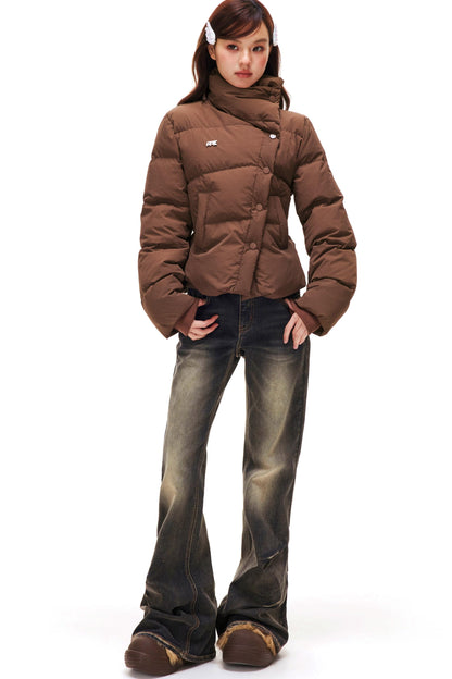 Retro Washed Flared Pants