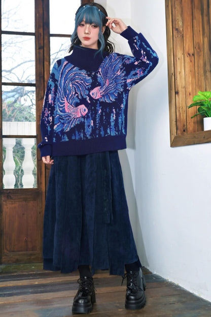 Floating Fin Dream Jacquard Top