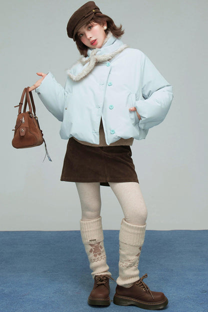 プチミルクバンダウンジャケット