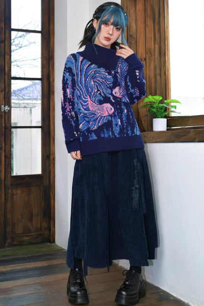 Floating Fin Dream Jacquard Top