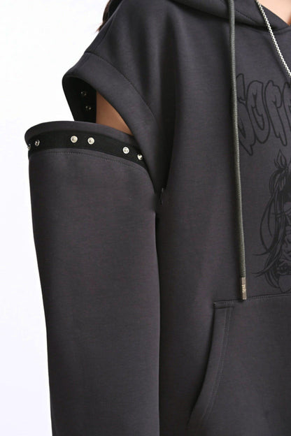 Sweet Cartoon Hooded Tops