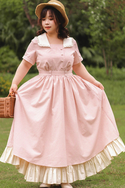 Length-Adjustable ♡ Cotton Ruffle Petticoat