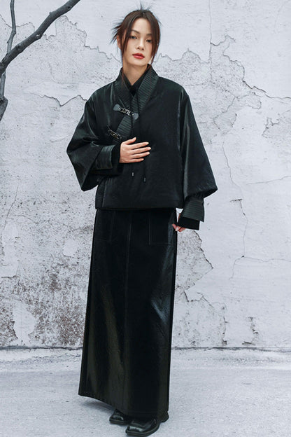 ブライトシルクプリーツジャケット