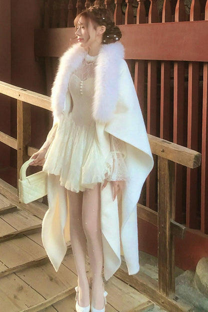 Edelweiss Cloak Cape Coat