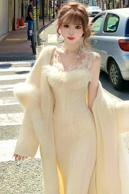 Feather Dream Corset + Somermaid Skirt