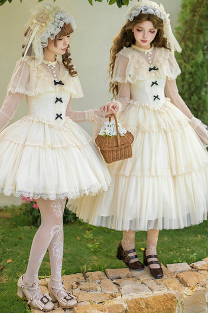 [Pre-Order] White Princess Dress + Accessories