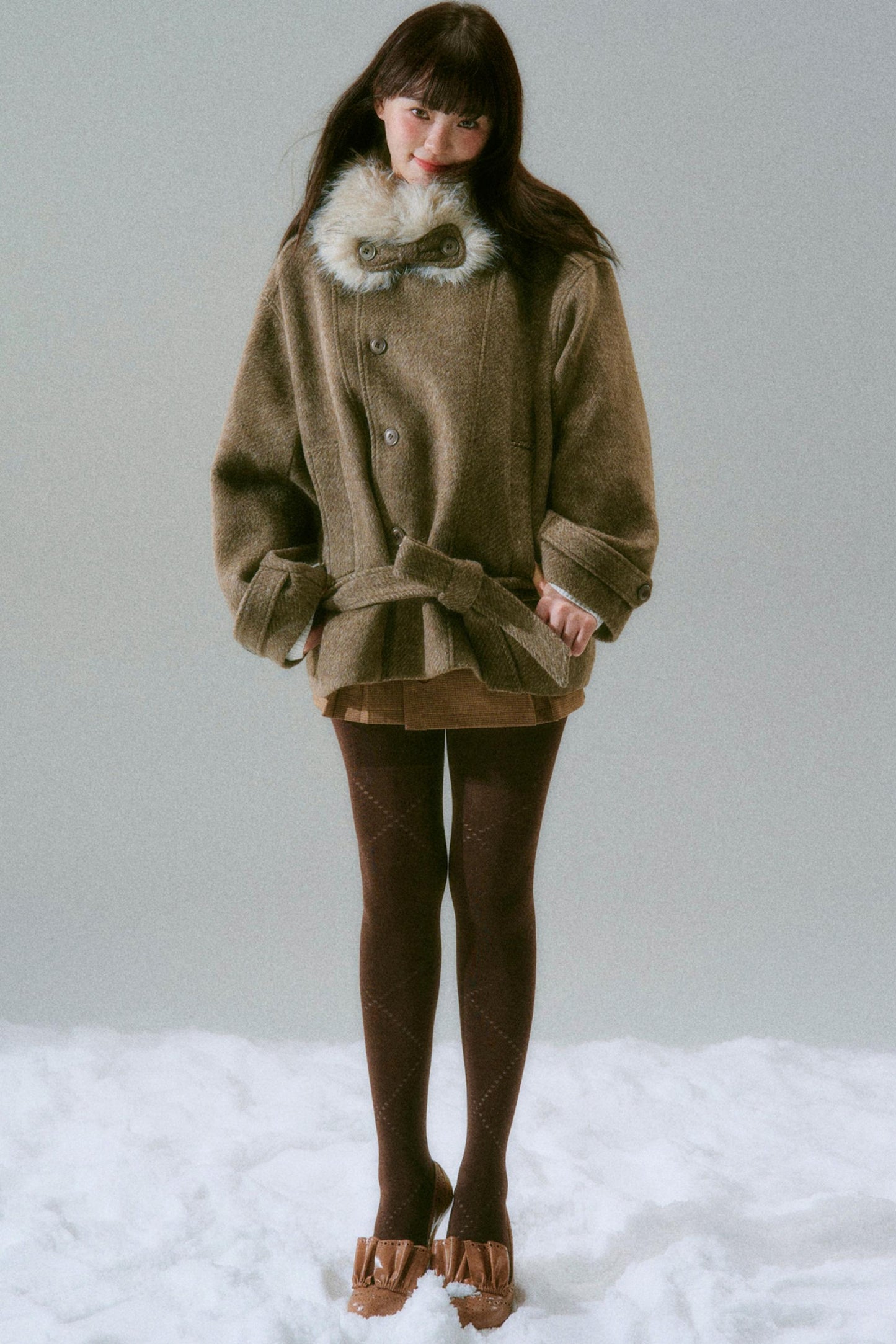 Loose Mode Sweet Coat