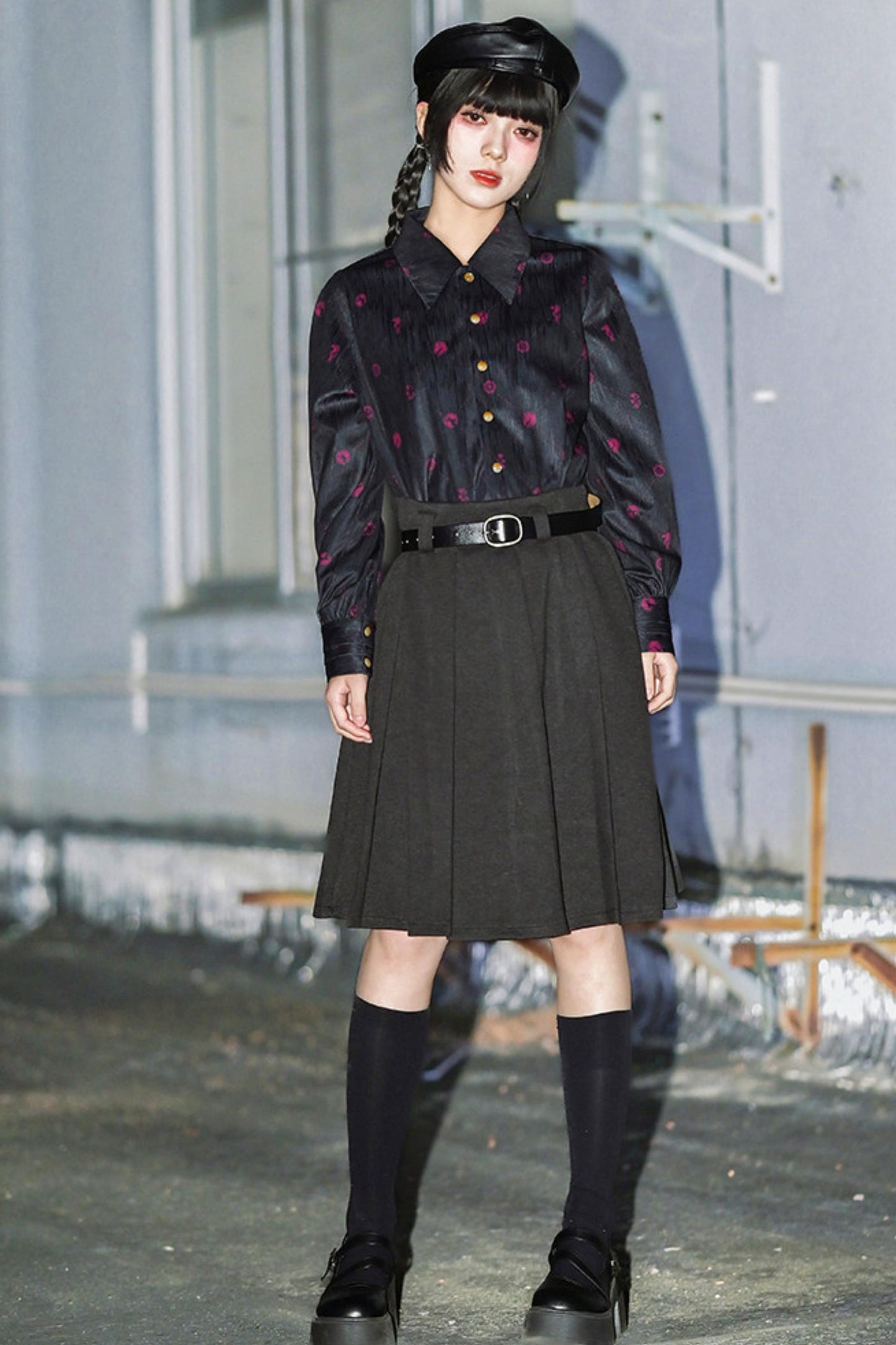 シックプリーツスカート