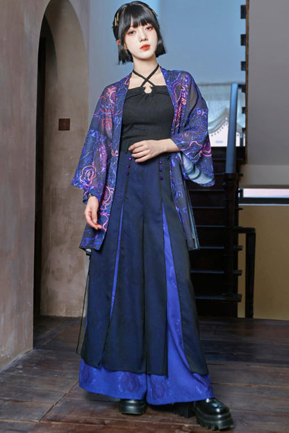 Weaving Life Chiffon Cardigan