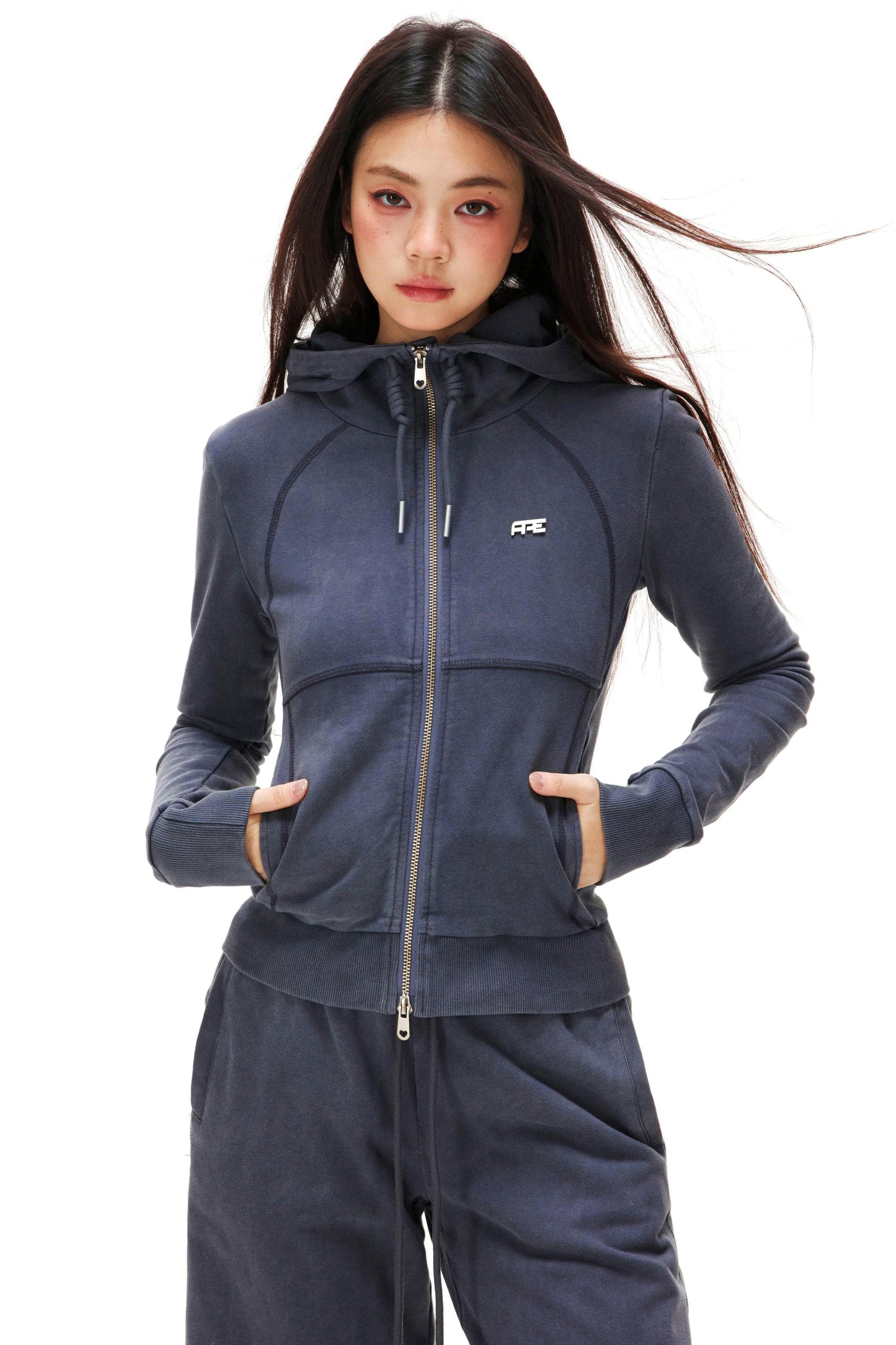 Double-Ended Zipper Top + Pants